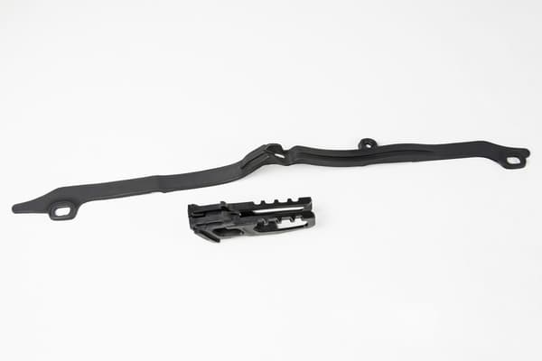 UFO Slider- og Guide-sæt til Honda CRF 250R 2010-2013, CRF 450R 2009-2012, Sort Plast