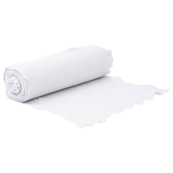 vidaXL geotekstil, hvid, 1x150 m, polyesterfiber