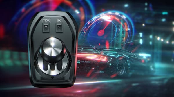 Rat 900° PC/PS4/PS5/XBOX med LED + 3 pedaler, 6 gear IMOLA FLASHFIRE