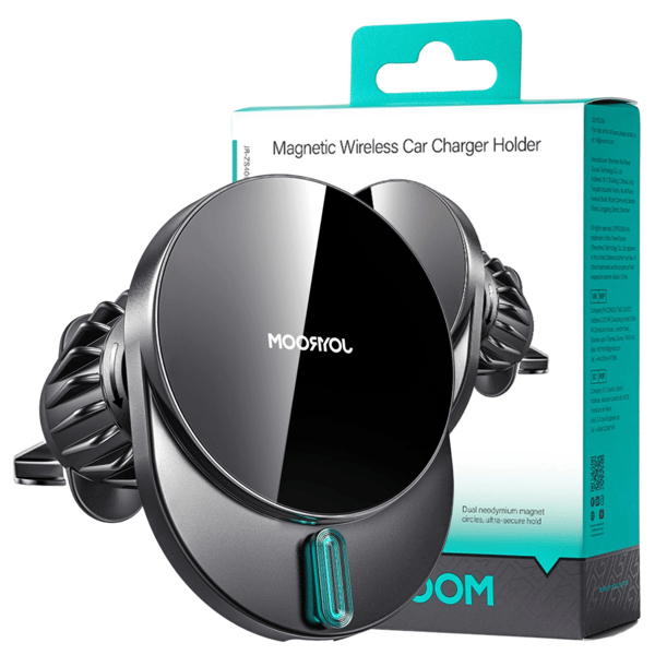 Joyroom JR-ZS409 Trådløs Magnetisk Biloplader (Sort)