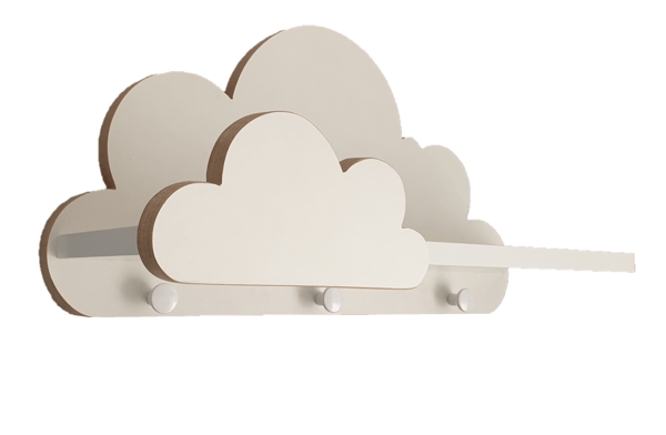 LAGUNA Cloud Hylde med Bøjle - Elegance
