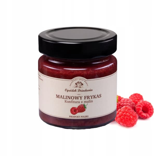 Hallonsylt 80% hallon 210 g naturlig