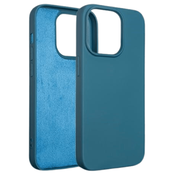 Beline silikonikuori iPhone 14 Pro 6.1 -puhelimelle, sininen