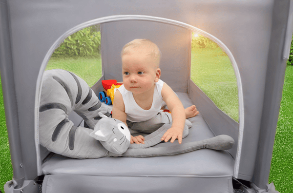 Honey Bunny foldbar rejseseng + taske