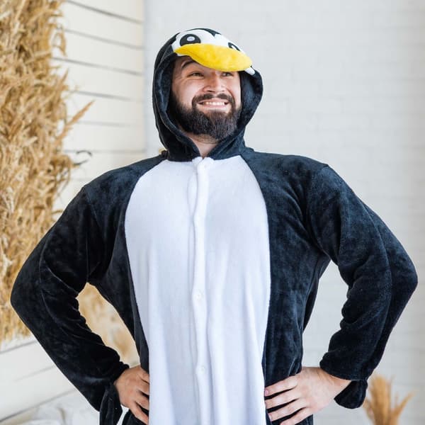 Kigurumi-pyjamas med pingvin, XL: 175 - 185 cm