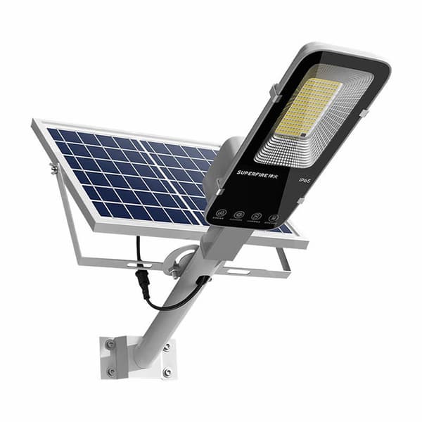 Superfire solcellelampe FF5-A, 63W, 500lm, 5000mAh
