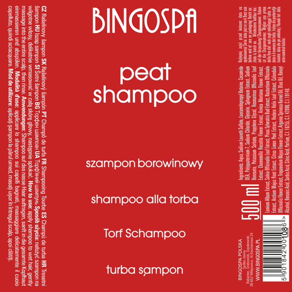 Mudshampoo 500 ml Bingospa