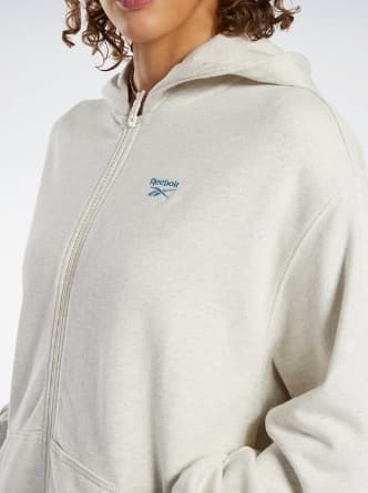 REEBOK BEIGE DAME HÆTTETRÆK MED LYNLÅS S 0A7C6_A* S 0_7 BAGGRUNDE