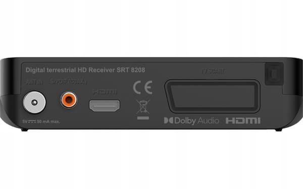 Stærk SRT8208 DVB-T2 tuner 76-4855-00