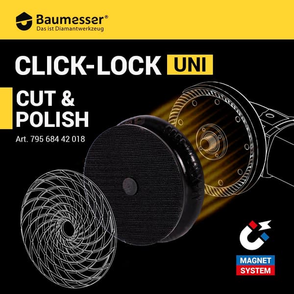 DISTRACT-JALUSTA BAUMESSER DISTRACT CLICK-LOCK UNI 100MM