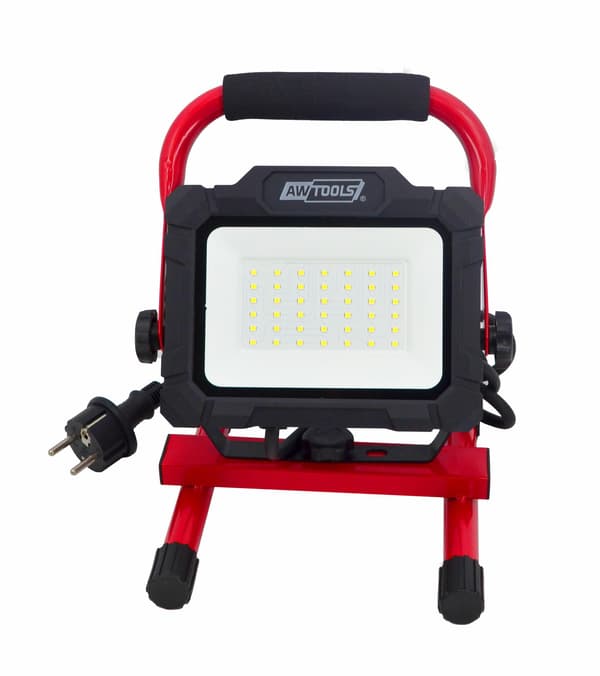 AWTOOLS SMD LED-STRÅLKASTARE BÄRBAR 30W H-TYP-FOT