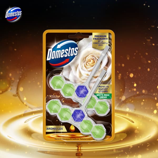 Domestos Aroma Vit Ros Tärning 2x50g