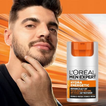 L'Oréal Men Hydra Energetic fuktgivande ansigtskräm för män 50 ml