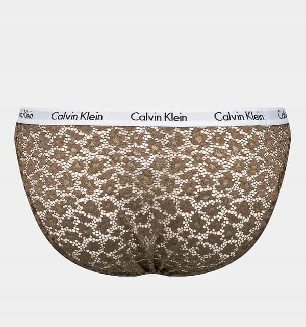 Calvin Klein damunderkläder spetsöverdelar med logotyp XS svart