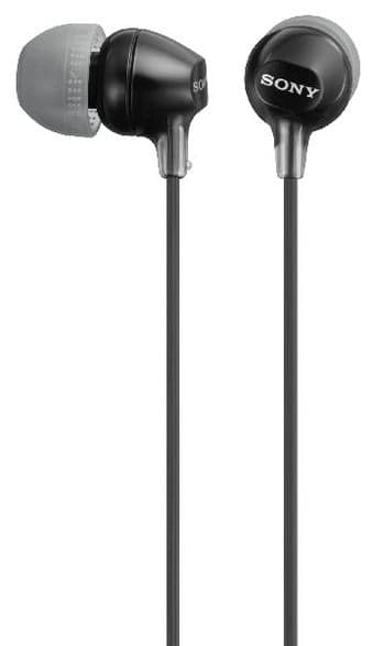 Kabelhörlurar SONY MDR-EX15LP Svart