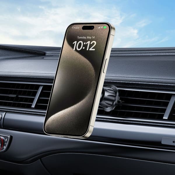 TECH-PROTECT N58 MAGNETISK MAGSAFE INSTRUMENTPANEL OCH VENTILATIONSFÄSTE FÖR BILEN, SVART