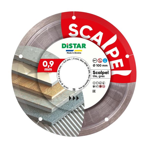 Distract diamantskalpelblad 101,6 x 0,9 x 5 x 22,23 mm