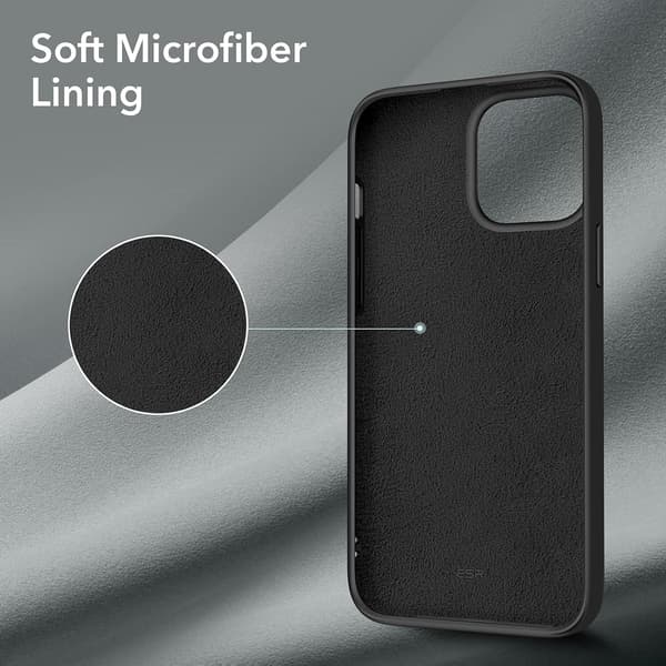 ETUI TIL APPLE IPHONE 13 PRO MAX 6,7" FORSTÆRKET SORT MAT BAGSIDER