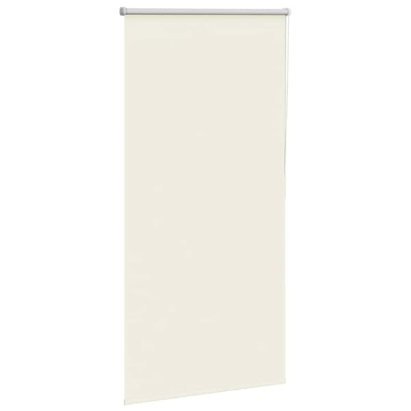 vidaXL Mörkläggningsrullgardin vit 85x150 cm tygbredd