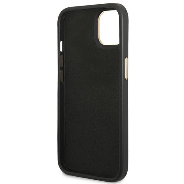 Guess 4G Metal Camera Outline Cover - iPhone 14 Plus Cover (Sort)