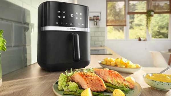 Bosch MAF462B1 Fedtfattig frituregryde – 6,1 L, 2050 W, 7 programmer