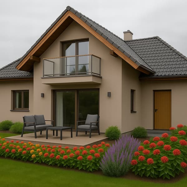 SILIKONE FACADEMALING BEIGE PERLE 5L DAMPGENNEMSNITLIG
