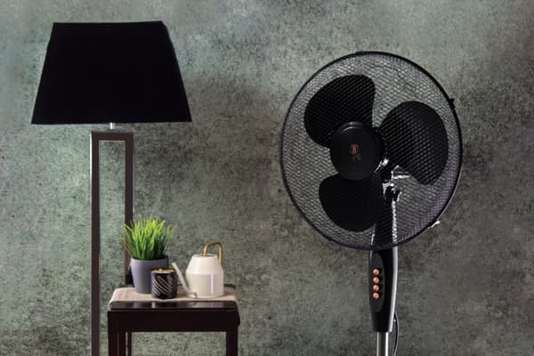 Oscillerende gulvventilator BERLINGER HAUS BH-9130 BLACK ROSE