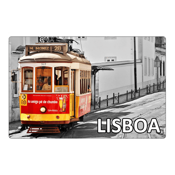 Køleskabsmagnet Lissabon