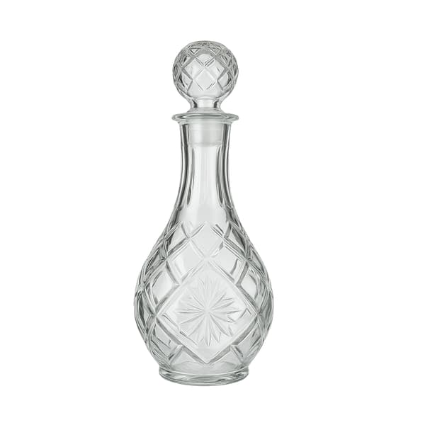 5x Glaskaraff 900ml för likörvin presentglasflaskor 0,9l