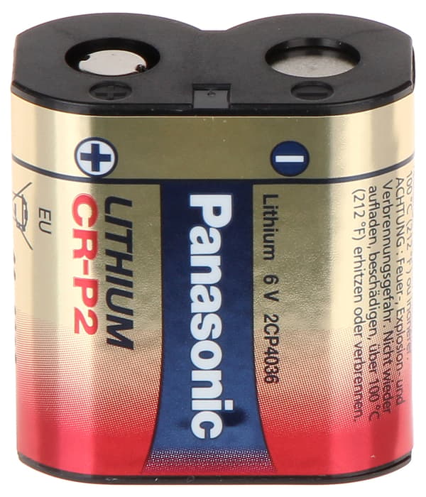 BAT-CRP2 6 V:n litiumparisto Panasonic