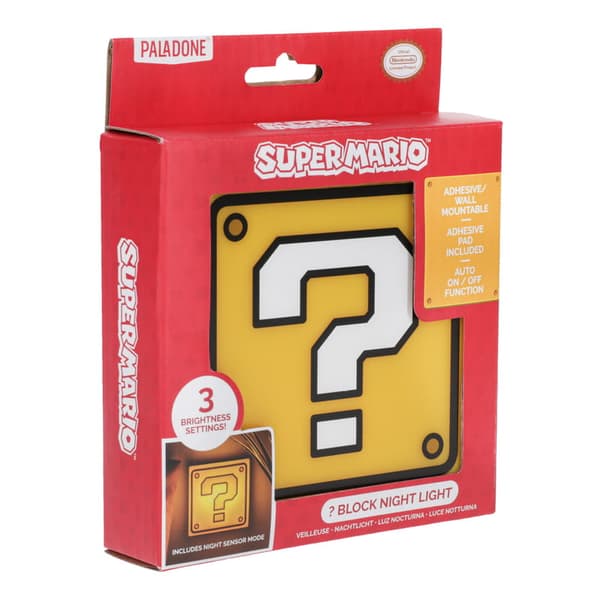 Seinälamppu Kysymysmerkkiblokki - Mario
