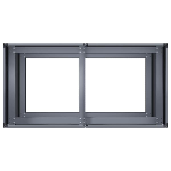 vidaXL urtepotte antracit 80x40x80 cm koldvalset stål