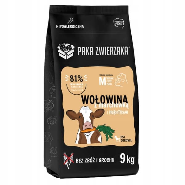 Paka Zwierzaka Seventh Heaven torrfoder för hundar 9 kg
