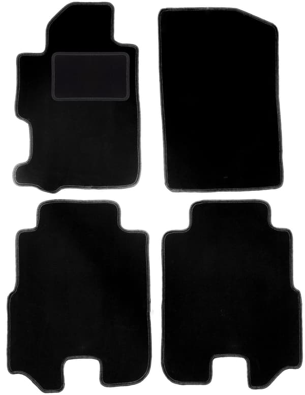Komplet sæt velourgulvmåtter til Honda FR-V minivan (2004-2009)