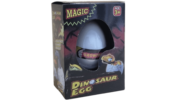 Stort dinosaurieägg kläckande dinosaurieägg