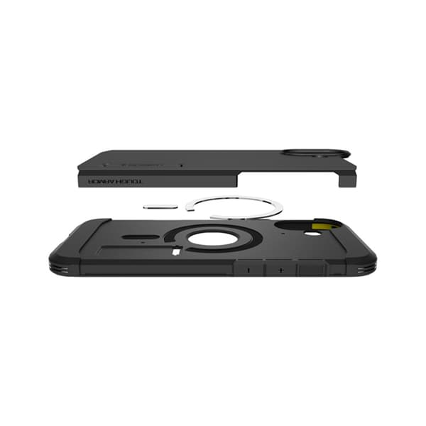 Spigen Tough Armor Mag MagSafe - Etui til iPhone 16 (Sort)