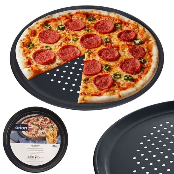 Perforeret pizzapande 32 cm