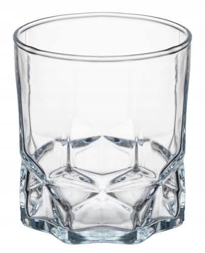 Lavt glas til whisky og drinks 320ml 9x8cm transparent