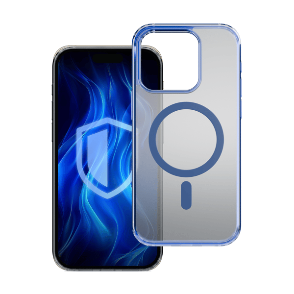 Apple iPhone 15 Pro - 3mk Frosty MagCase sininen