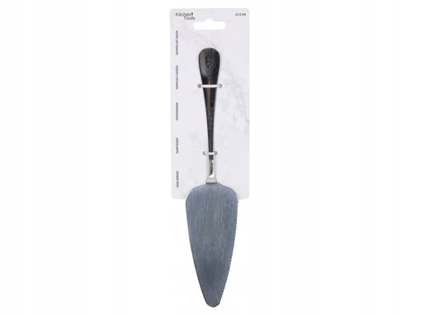 KAGESPATLER STÅL SERVERINGSSKEE 22,5 CM SØLV