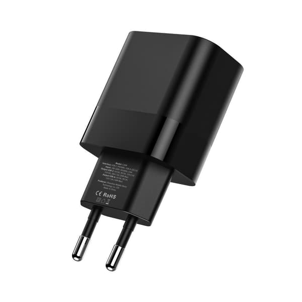 TECH-PROTECT C30W 2-PORT NETVÆRKSOPLADDER PD30W/QC3.0 SORT