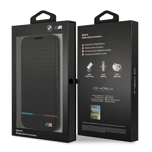 BMW BMBKS22MPUCARTCBK S22+ S906 etui sort/sort reol M Collection Triangles