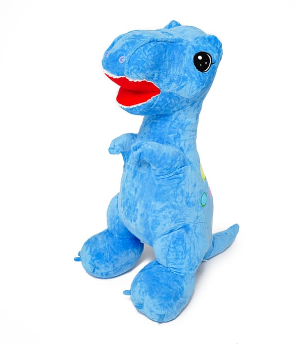 Dinosaur Edi 90cm - blå