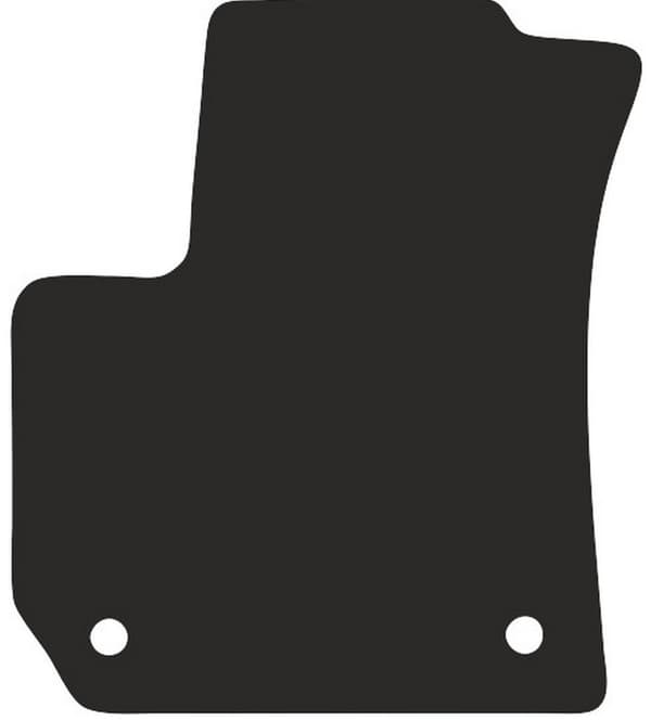 Polyamid gummibelagt førermåtte til Opel Zafira B minivan 2005-2014