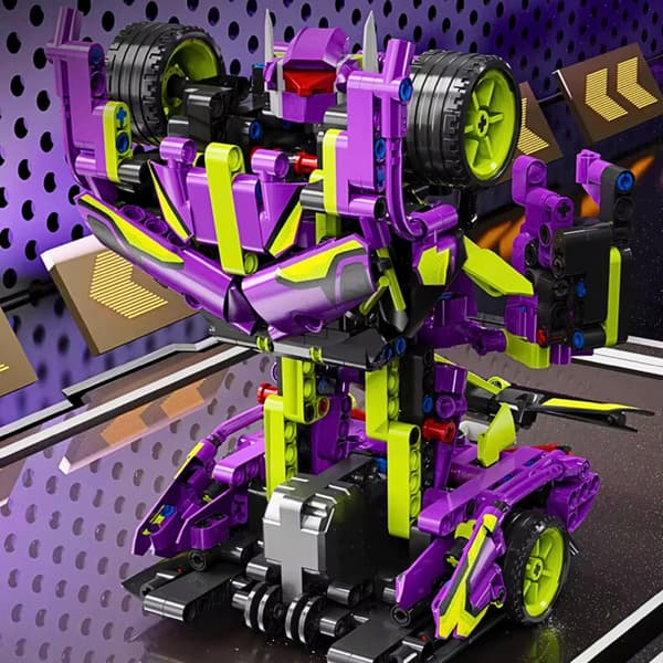 Rakennuspalikat Auto Robotti 2 in 1