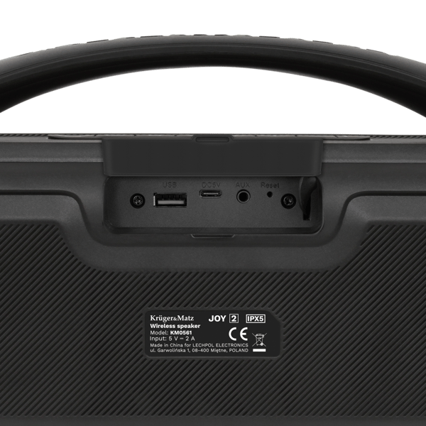 Bluetooth-kaiutin USB AUX FM TWS Kruger&Matz IPX5-taustavalo JOY 2