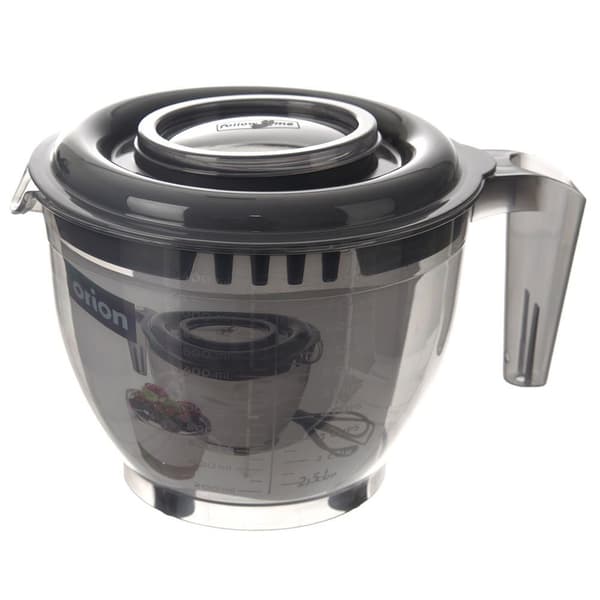 Måttblandningskål med lock grå 2,5 l