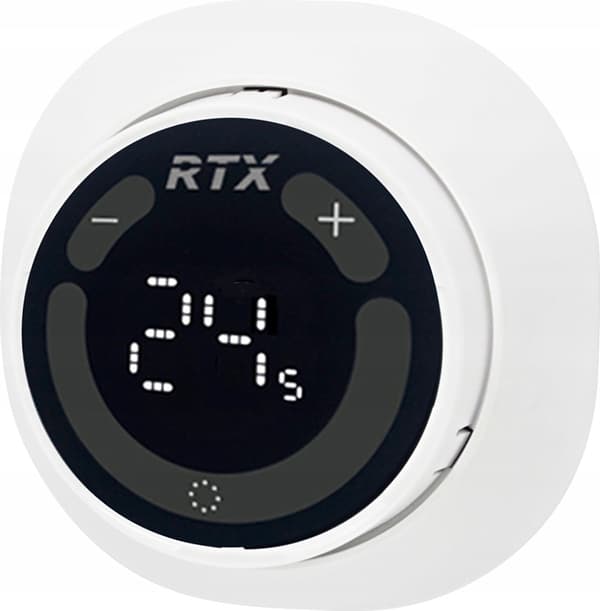 RTX termostathuvud för radiator- och golvvärme + TUYA fjärrstyrd ZigBee-sensor
