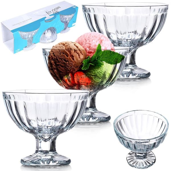 Iskopper i glas 180 ml 3 stk.