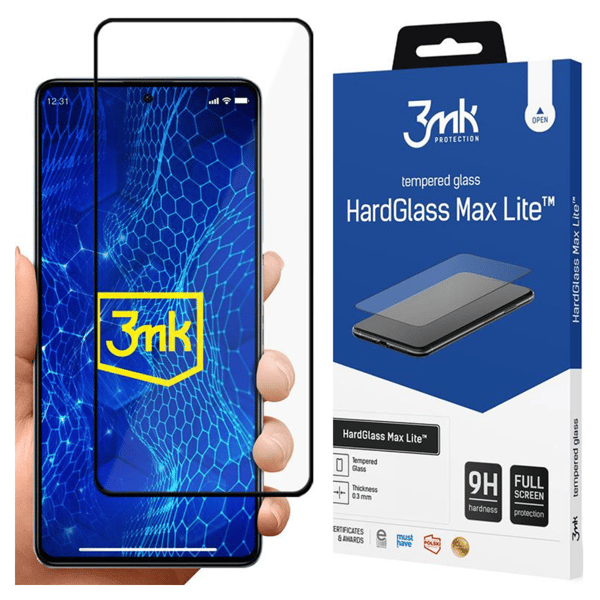 Redmi Note 12 Pro - 3mk HardGlass Max Lite Sort
